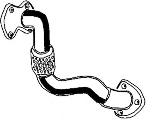 Racord evacuare VW POLO CLASSIC (6KV2) (1995 - 2006) ASMET 03.099 piesa NOUA