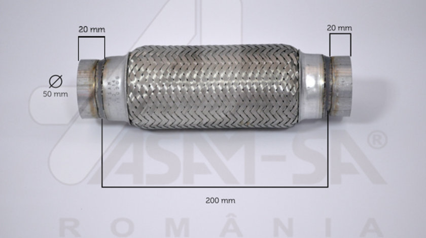 Racord Flexibil Asam 50X200 MM 60097