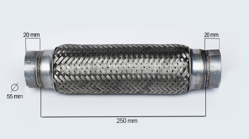 Racord Flexibil Esapament Flank 55X250MM FL 33751