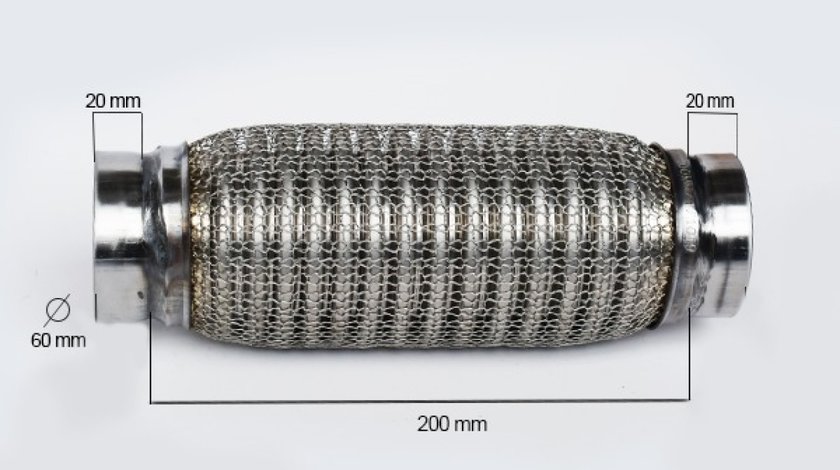RACORD FLEXIBIL SOFT FLEX (C) 60X200 MM FLANK FL 33770 <br>