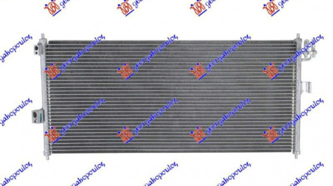 Radiator Ac/ -02 Petr/Dsl (69x29 4) - Nissan Almera (N16) L/B2000 2001 , 92110-Bm400