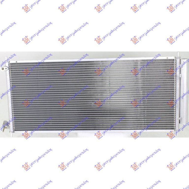 Radiator Ac/ 1 2-1 4 (705x300x16) 04- - Honda Jazz 2001 , 80110-Saa-013