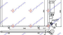 Radiator Ac/ 1 25-1 4-1 6 Efi Benzina - 1 5 Tdci D...