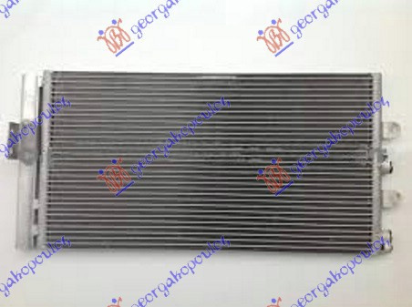 Radiator Ac/ 1 2cc (57x32) (Valeo Type) - Fiat Punto 2003 , 51712975