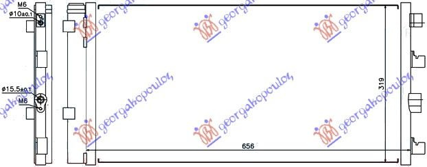 Radiator Ac/ 1 5 Dci (62x32 5) - Dacia Duster 2010 , 8200880551