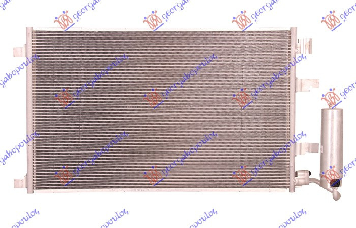 Radiator Ac/ 1 6 Dci (61x39) - Nissan Qashqai 2007 , 92100-Bb50a