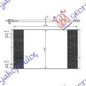 Radiator Ac/ 1 6i-16v-1 5dci(57 5x35 5x12) - Renault Kangoo 2008 , 8200455795