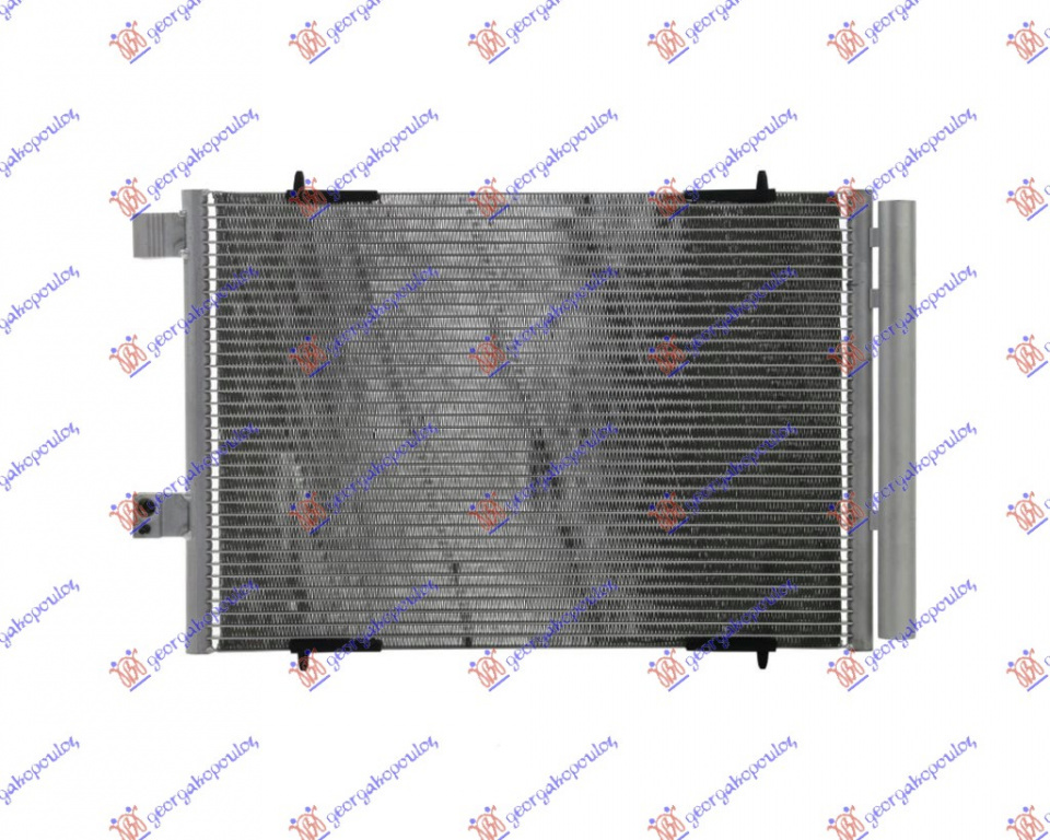 Radiator Ac/ 2 0 Hdi (54x31 - Citroen C5 2008 , 6455hv