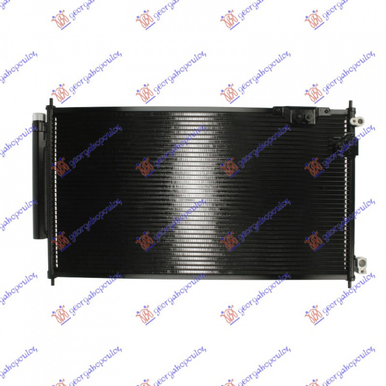 Radiator Ac/ 2 2 Ctdi (65 5x35 5x1 6) - Honda Accord 2003 , 80101-Sef-E11