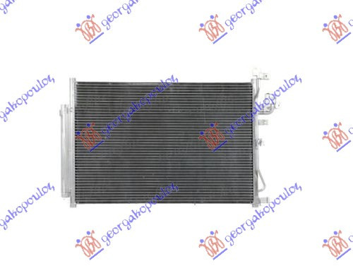 Radiator Ac/ 2 4-3 2 ????-2 2cdti(64x45 5) - Opel Antara 2006 , 4803973