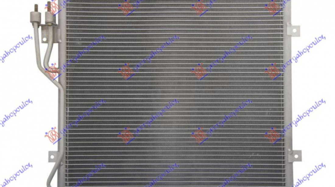 Radiator Ac/ 2 4-3 7pet-2 5-2 8dsl(52x46) - Jeep Cherokee (Liberty) 2002 , 55037465ac