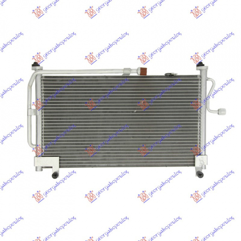 Radiator Ac/ (50x30 2x2 0) - Daewoo Matiz 1998 , 96314763