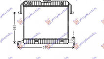 Radiator Ac/ (52x35x1 6) - Opel Astra F 1995 , 161...