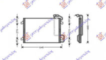 Radiator Ac/ (54x38 5) - Renault Megane L/B 1999 ,...