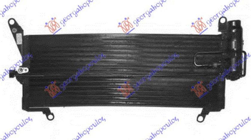 Radiator Ac/ 93-95 (55-75)(71 5x25x2 0) - Fiat Punto 1995 , 7755110