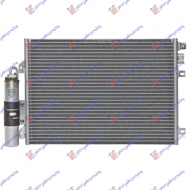 Radiator Ac/ -99 (51x38) - Renault Clio1998 1999 , 7700414103