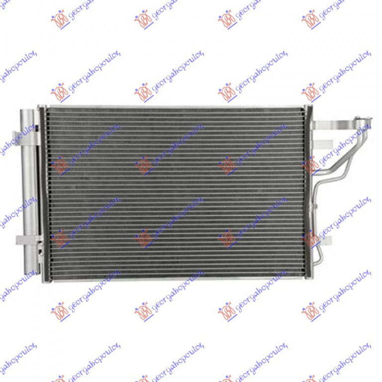 Radiator Ac/ Benzina (570x390x16) - Hyundai I30 2007 , 97606-2h000