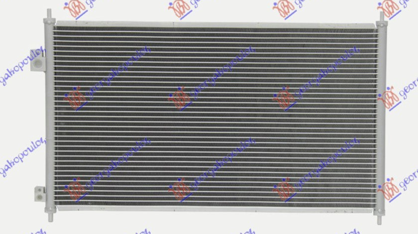 Radiator Ac/ Benzina (615x345x16) - Honda Civic Sedan 2001 , 80110s5at01