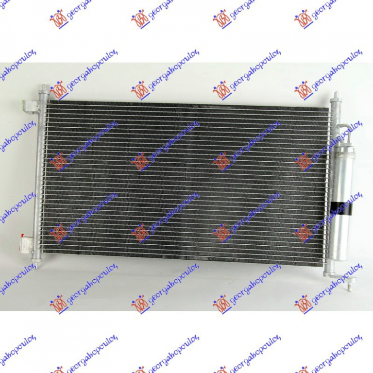 Radiator Ac/ Benzina (65 4x34x1 6) - Nissan Micra (K12) 2002 , 92100-Ax800