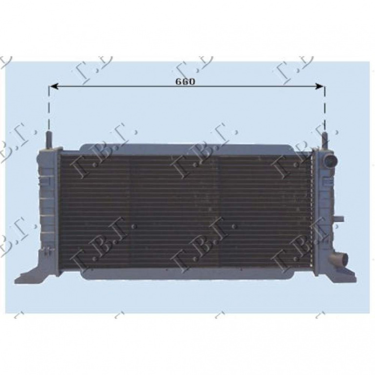 Radiator Ac/ Benzina-Diesel (51 2x36 5) - Ford Escort 1995 , 6925232
