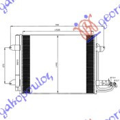 Radiator Ac/ Benzina-Diesel (540x450x16) - Vw Caddy 2004 , 1t0820411e