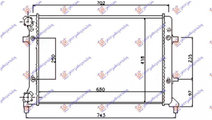 Radiator Ac/ Benzina - Diesel (550x390x16) - Seat ...