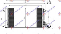 Radiator Ac/ Benzina - Diesel (580x350x16) - Skoda...