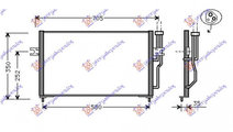 Radiator Ac/ Benzina-Diesel Manual (610x350x16) - ...