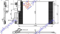 Radiator Ac/ Dci (61x39) - Nissan Qashqai 2007 , 9...