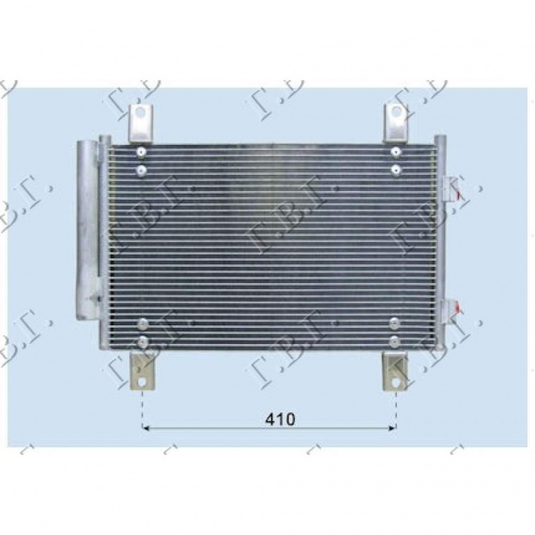 Radiator Ac/ -Diesel (53 7x34x16) -04 - Citroen Jumper2002 2003 , 6455cg