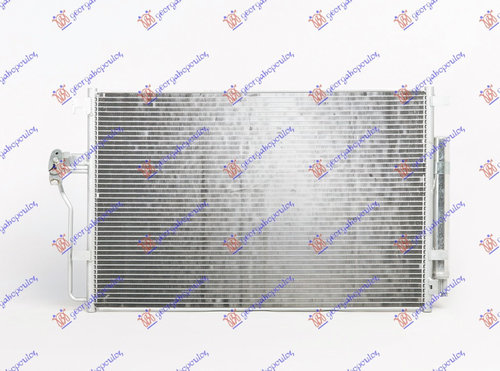 Radiator Ac/ Diesel (670x440x16) - Mercedes Sprinter 209-524 (W906) 2006 , 9065000054