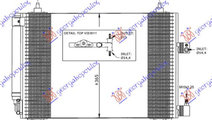 Radiator Ac/ /Ds (56x36) - Peugeot 407 2004 , 6455...