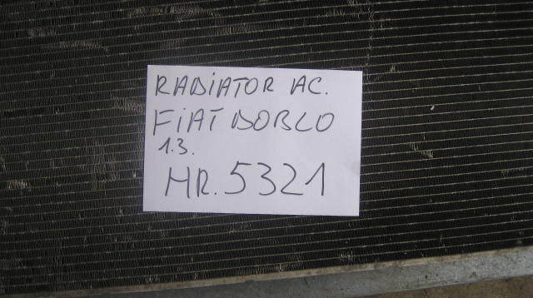 Radiator ac fiat doblo