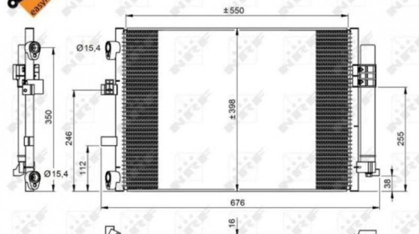 Radiator ac Ford FOCUS III Turnier 2011-2016 #3 08053037