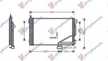 Radiator Ac/ - Mercedes Clk (W209) 2002 , 20350021...