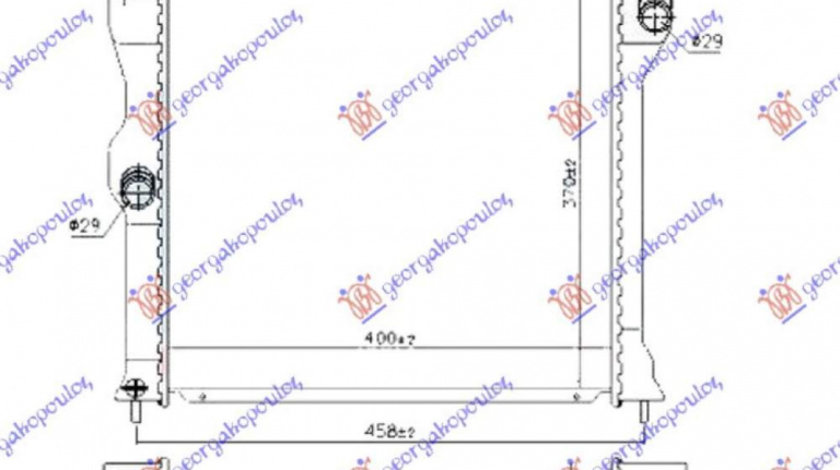 Radiator Ac/ Model (375x380x12) - Mitsubishi Space Star 2016 , 7812a339