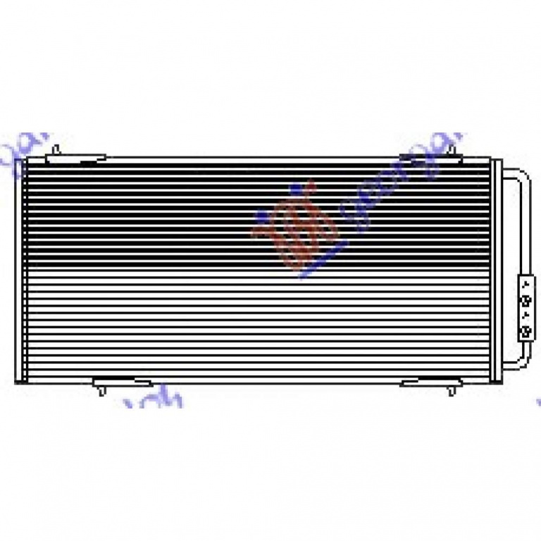 Radiator Ac/ Model (56 5x29 2x1 6) - Rover 45 2000 , Jrb100310