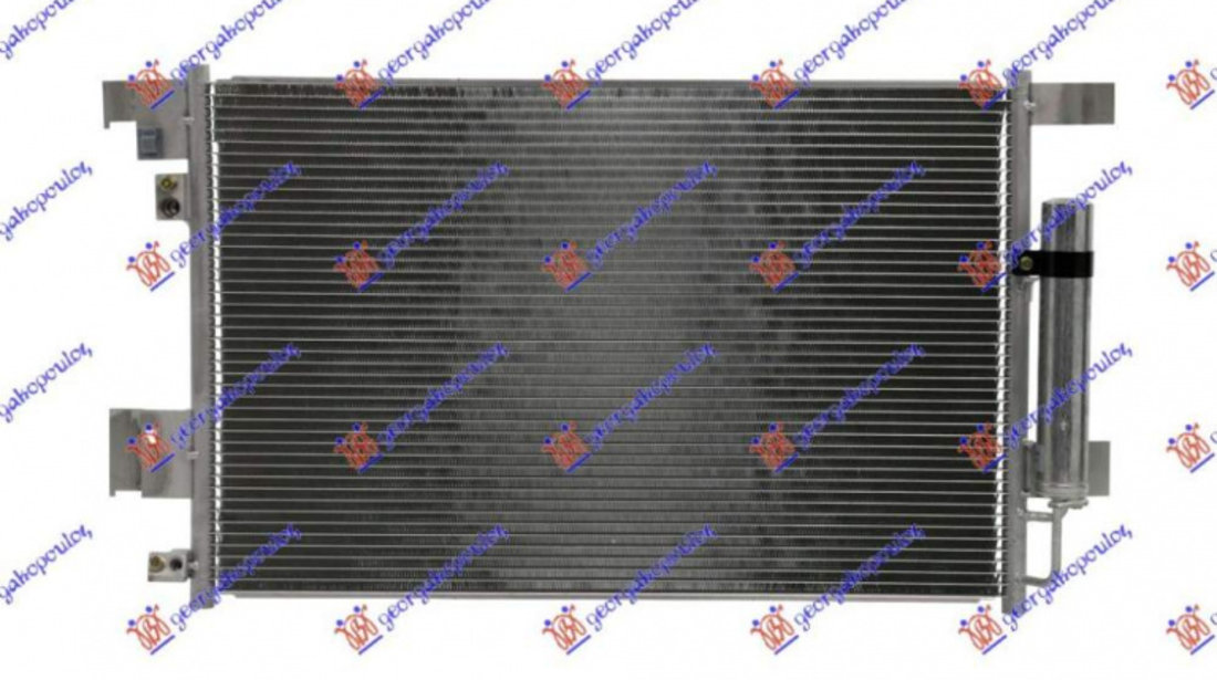 Radiator Ac/ Model (66 5x41x1 6) - Citroen C-Crosser 2007 , 7812a030