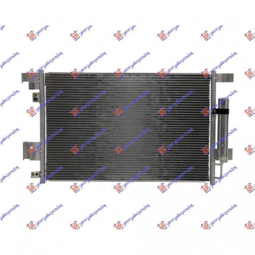 Radiator Ac/ Model (66 5x41x1 6) - Mitsubishi Outlander 2007 , 7812a030
