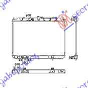 Radiator Ac/ - Nissan X-Trail 2001 , 21460-8h900