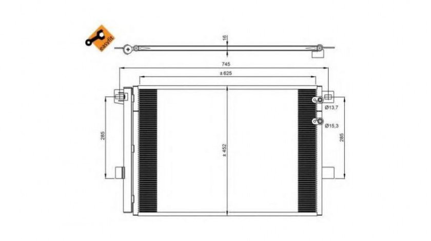 Radiator ac Volkswagen VW AMAROK (2H_, S1B) 2010-2016 #2 042028N