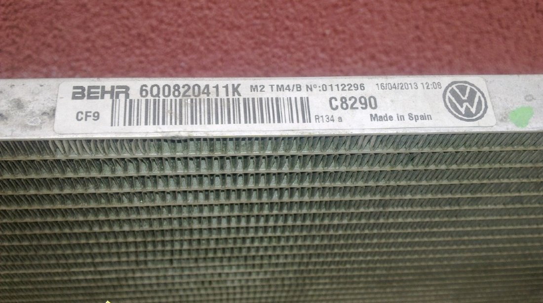 Radiator ac vw polo skoda fabia 2006