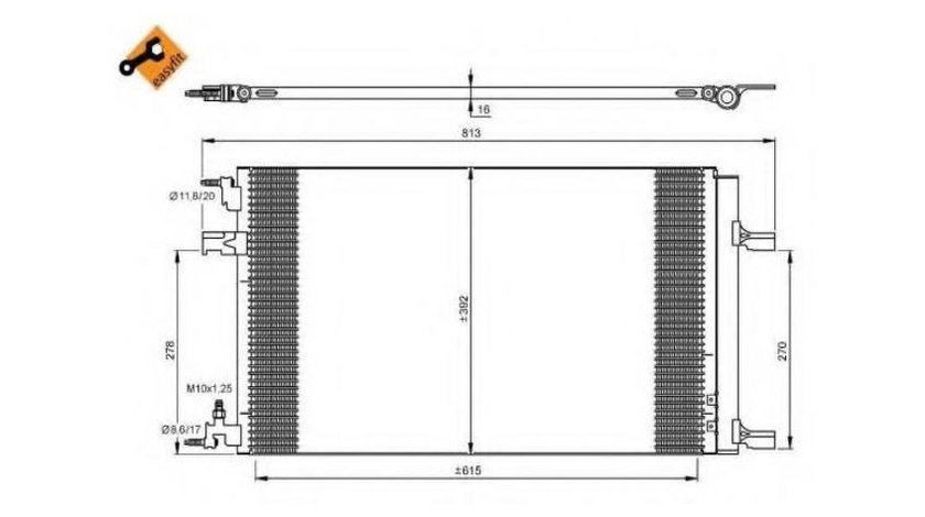 Radiator aer conditionat Opel ASTRA J 2009-2016 #3 08072040