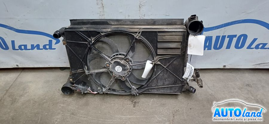 Radiator Apa 1k0121251ak Intrari Diagonala Skoda OCTAVIA 1Z3 2004