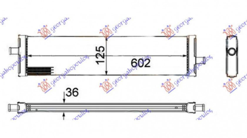 Radiator Apa 2 0 Tfsi Benzina (215x190x26) - Audi Tt 2018 , 5q0121253h