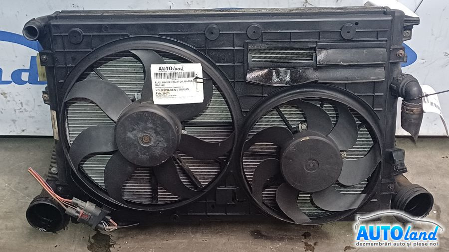 Radiator Apa 5n0121253f Intrare Mijloc Volkswagen TIGUAN 2007