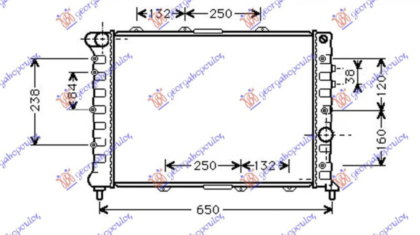 Radiator Apa - Alfa Romeo 156 1997 , 60624581