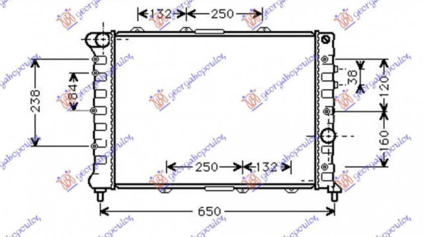 Radiator Apa - Alfa Romeo 156 2003 , 60624581