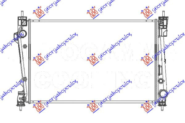 Radiator Apa - Alfa Romeo Giulietta 2010 , 50514481