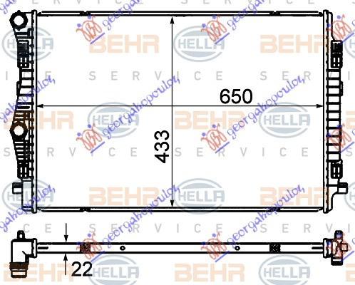 Radiator Apa - Audi A3 3 Usi /Sportback 2012 , 5q0121251eq